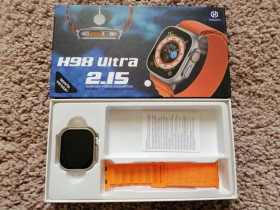 Розумні годинники (Smart watch) Умные часы (Smart watch) ^/--/^ Фірмовий Металевий смарт годинник H /--/ 98 Ultra ^_^^^ Металлический смарт часы H /--/ 98 Ultra - фото фото фото