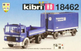 H H ^/--/^ КІТ Набір для збирання. Автомобіль самоскид з причепом 1:87. Kibri 18462 ^_^^^ КИТ набор для сбора. Автомобиль самосвал с прицепом 1:87. Kibri 18462 - фото фото фото