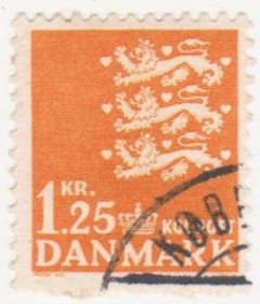 Балтійські країни Балтийские страны ^/--/^ Дания   1962 г. №  405 гашеная ^_^^^ Данія 1962 р. No 405 гашена - фото фото фото