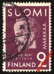 Балтійські країни Балтийские страны ^/--/^ Финляндия 1934 г.№ 187 гашеная ^_^^^ Фінляндія 1934 р. No 187 гашена - фото фото фото