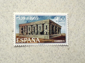 Іспанія Испания ^/--/^ Поштова марка Іспанія &amp;quot; Європа СЕРТ &amp;quot; 1969 рік ** ^_^^^ Почтовая марка Испания &amp;quot; Европа Серт &amp;quot; 1969 год ** - фото фото фото