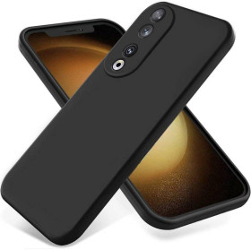 Чохли, бампера Чехлы, бампера ^/--/^ Чохол Fiji Full Soft Premium для Honor 90 протиударний бампер з мікрофіброю Black ^_^^^ Чехол Fiji Full Soft Premium для Honor 90 противоударный бампер с микрофиброй Black - фото фото фото