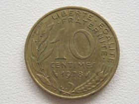 Франція Франция ^/--/^ Франция 10 сантимов 1978 года 38193 ^_^^^ Франція 10 сантимів 1978 року 38193 - фото фото фото