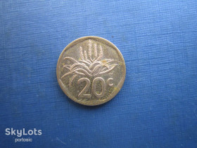 ПАР ЮАР ^/--/^ Монета 20 центів ПАР 2023 флора квітка алое ^_^^^ Монета 20 центов ЮАР 2023 флора цветка алоэ - фото фото фото
