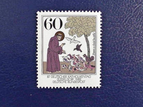 НДР, ФРН ГДР, ФРГ ^/--/^ Поштова марка Німеччина ФРН  &amp;quot; Релігія &amp;quot; 1982 рік ** ^_^^^ Почтовая марка Германия ФРГ &amp;quot; Религия &amp;quot; 1982 год ** - фото фото фото