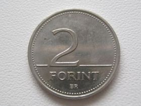Угорщина Венгрия ^/--/^ Венгрия 2 форинта 2001 года 31595 ^_^^^ Угорщина 2 форинта 2001 року 31595 - фото фото фото