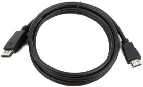 Кабелі та перехідники Кабели и переходники ^/--/^ Кабель Cablexpert DisplayPort / HDMI 1.8 /--/ m Black - фото фото фото