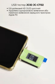 Тестери, мультиметри Тестеры, мультиметры ^/--/^ USB тестер JCID JC-CT /--/ 02   (З підтримкою USB Type-C PD Fast Charge) ^_^^^ USB тестер JCID JC-CT /--/ 02 (С поддержкой USB Type-C PD Fast Charge) - фото фото фото