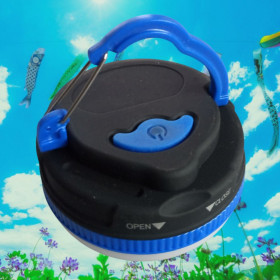 Ліхтарі, ліхтарики Фонари, фары ^/--/^ Фонарь кемпинговый YJ-711 Blue с крючком и магнитным креплением на 3 микропальцах ^_^^^ Фонар кемпінговий YJ-711 Blue з гачком і магнітним кріпленням на 3 мікропальцях - фото фото фото