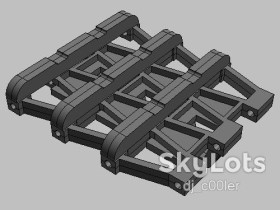 Інші Другие ^/--/^ Гусеницы Pz.Kpfw. III, Pz.Kpfw. IV  (вар. 1)  (лазерная резка) [1:25] ^_^^^ Гусениці Pz.Kpfw. III, Pz.Kpfw. IV (вар. 1) (лазерна різка) [1:25] - фото фото фото
