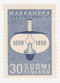 Скандинавія Скандинавия ^/--/^ Финляндия 1959 г. № 521 * ^_^^^ Фінляндія 1959 р. No 521* - фото фото фото
