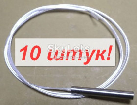 Інші вимірювальні прилади Другие измерительные приборы ^/--/^ 10 штук! Датчик температуры WZP PT /--/ 100 ТЕРМОРЕЗИСТОР в колбе на проводе 50 см   (449) опт ^_^^^ 10 штук! Датчик температури WZP PT /--/ 100 ТЕРМОРЕЗИСТОР в колбі на дроті 50 см (449) опт - фото фото фото