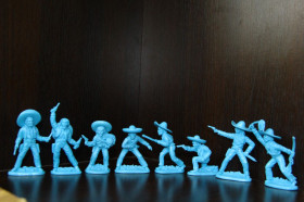 Фігурки, солдатики Фигурки, солдатики ^/--/^ мексиканцы    WESTON TOYS  60 /--/ мм ^_^^^ Мексиканці WESTON TOYS 60 мм - фото фото фото