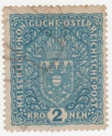 Австрія Австрия ^/--/^ Австрия 1917  г. № 239 гашеная ^_^^^ Австрія 1917 р. No 239 гашена - фото фото фото