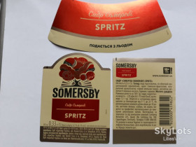 Етикетки Этикетки ^/--/^ Этикетка   Somersby  SPRITZ ^_^^^ Створення Somersby SPRITZ - фото фото фото
