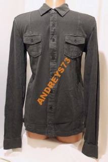 Сорочки Рубашки ^/--/^ Новая рубашка серая Bonobo Jeans Франция 44 /--/ р ^_^^^ Сірка Bonobo Jeans Франція 44 /--/ р - фото фото фото