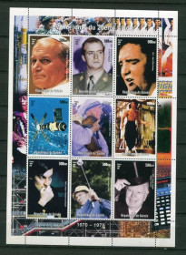 Освоєння космосу Освоение космоса ^/--/^ Гвинея Guinea Space Famous persons 1998 20 /--/ th Century 1970 - 1979 MNH ^_^^^ Гвінея Guinea Space Famous persons 1998 20 /--/ th Century 1970 — 1979 - фото фото фото