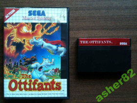 Диски з відеоіграми Диски с видеоиграми ^/--/^ Игра на Sega Master System &amp;quot;The Ottifants&amp;quot;        (PAL) ^_^^^ Гра на Sega Master System &amp;quot; The Ottifants &amp;quot; (PAL) - фото фото фото