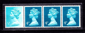 Великобританія Великобритания ^/--/^ Великобритания 1967 г MNH - HM QE-II -  стандарт  - сцепка ^_^^^ 1967 — Велика Британія — стандарт — зчіпка - фото фото фото