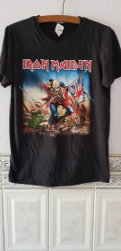 Футболки, майки Футболки, майки ^/--/^ Футболка &amp;quot;Iron Maiden&amp;quot;  (100% cotton, S, Bangladesh) б/у ^_^^^ Футболка &amp;quot;Iron Maiden&amp;quot; (100% cotton, S, Bangladesh) б/у - фото фото фото