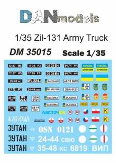 : : ^/--/^ Danmodel 35015 - Декаль на ЗиЛ-131 бортовой.. 13 вариантов ^_^^^ Danmodel 35015 - Декаль на ЗіЛ-131 бортовий. 13 варіантів - фото фото фото