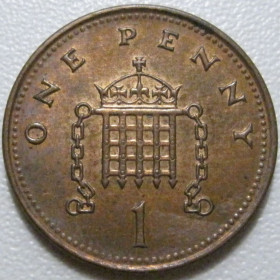 Єлизавета II (після ) Елизавета II (после ) ^/--/^ Велика Британія 1 пенні 2001 року 43171 ^_^^^ Великобритания 1 пенни 2001 года 43171 - фото фото фото