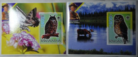 Інше Другое ^/--/^ Руанда Скауты Фауна Совы 2005 ^_^^^ Руанда Скаути Фауна Сови 2005 - фото фото фото