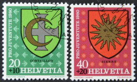 Інше Другое ^/--/^ Швейцария Гербы Геральдика 1980 ^_^^^ Швейцарія Герби Геральдика 1980 - фото фото фото