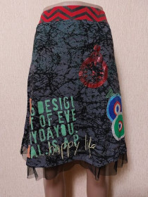 Спідниці Юбки ^/--/^ Стильная женская короткая юбка Desigual ^_^^^ Стильна жіноча коротка спідниця Desigual - фото фото фото
