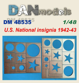 : : ^/--/^ Danmodel 48535 - трафарет для нанесения ОЗ для літаків США 1942-43 років. WW /--/ 2, 1/48 ^_^^^ Danmodel 48535 - трафарет для нанесения ОЗ для самолетов США 1942-43 годов. WW /--/ 2, 1/48 - фото фото фото