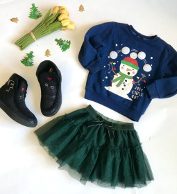 Спідниці Юбки ^/--/^ Спідниця Фатінова. Новорічна. H&amp;M. Смарагд/Блискітки. 2 роки. Ріст 92 см ^_^^^ юбка Фатинова. Новогодняя. H&amp;M. Изумруд/Блистки. 2 года. Рост 92 см - фото фото фото