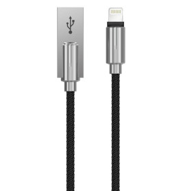 Кабелі Кабели ^/--/^ Кабель Devia Storm Zinc Alloy USB 2.0 to Lightning 2.1 /--/ A 1 /--/ M Черный ^_^^^ Кабель Devia Storm Zinc Alloy USB 2.0 to Lightning 2.1 /--/ A 1 /--/ M Чорний - фото фото фото