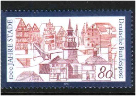 НДР, ФРН ГДР, ФРГ ^/--/^ Германия  1992 г MNH - архитектура ^_^^^ Німеччина 1992 MNH - архітектура - фото фото фото