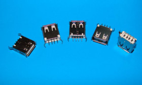 Порти, роз'єми Порты, разъемы ^/--/^ Гнездо USB монтажное ^_^^^ Гніздо USB монтажне - фото фото фото
