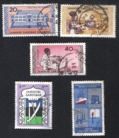 Інші країни Другие страны ^/--/^ Занзибар  (1964-66) Подборка марок ^_^^^ Занзібар (1964-66) Підбірка марок - фото фото фото