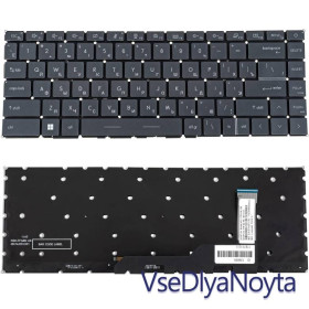 Клавіатури Клавиатуры ^/--/^ Клавиатура для ноутбука MSI (Modern 14 B) rus, gray,  без фрейма, подсветка клавиш (ОРИГИНАЛ) ^_^^^ Клавіатура для ноутбука MSI (Modern 14 B) rus, gray, без фрейму, підсвічування клавіш (ОРИГИНАЛ) - фото фото фото