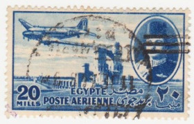 Єгипет Египет ^/--/^ Египет 1953 г. № 460 гашеная ^_^^^ Єгипет 1953 р. No 460 гашена - фото фото фото