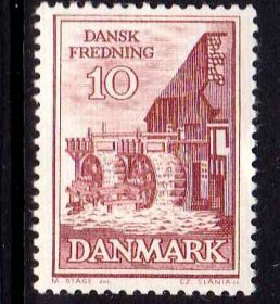 Балканський півострів Балканский полуостров ^/--/^ Дания  1962 г MNH - мельница ^_^^^ Данія 1962 MNH - млин - фото фото фото