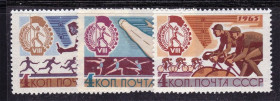 СРСР - СССР - ^/--/^ ZM  СССР 1965 г MNH -  спорт ^_^^^ ZM СРСР 1965 р MNH - спорт - фото фото фото