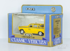 : Закордонні : Зарубежные ^/--/^ 1:43 Checker Cab 1959 yellow cab, ERTL #2587 1988 - фото фото фото
