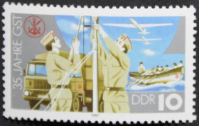 Інше Другое ^/--/^ ГДР 35 лет Спортивно-техническому обществу 1987 ^_^^^ НДР 35 років Спортивно-технічному товариству 1987 - фото фото фото
