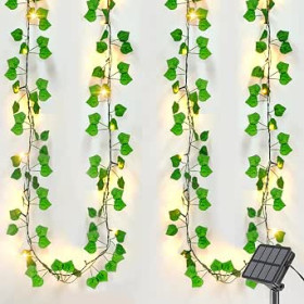 Нічні лампи Ночники ^/--/^ Гирлянда из искусственных листьев плюща Dalugo Ivy Solar String Lights ^_^^^ Гірлянда зі штучного листя плюща Dalugo Ivy Solar String Lights - фото фото фото
