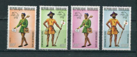 Освоєння космосу Освоение космоса ^/--/^ Того Togo 100 летие UPU Mi /--/ 1035-1038 /--/ A MNH ^_^^^ Того Togo 100 років UPU Mi /--/ 1035-1038 /--/ A MNH - фото фото фото