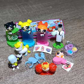 Фігурки Фигурки ^/--/^ Кіндер серія. суперкрихітка. the powerpuff girls. 2018 рік. ^_^^^ Киндер серия. суперкрохотка. Powerpuff girls. 2018 год. - фото фото фото