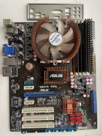 Материнські плати Материнские платы ^/--/^ Материнська плата Asus M /--/ 3 /--/ A /--/ 78 Pro  (AM /--/ 2+, AMD 780 /--/ G , PCI-Ex /--/ 16) ОЗУ DDR /--/ 2 4 /--/ G (2 /--/ х /--/ 2 /--/ G),+ Phenom 9600 X /--/ 4 4-ядра, охолодження CPU ZALMAN, задня планка ^_^^^ Материнская плата Asus M /--/ 3 /--/ A /--/ 78 Pro (AM /--/ 2+, AMD 780 /--/ G, PCI-Ex /--/ 16) ОЗУ DDR /--/ 2 4 /--/ G (2 /--/ х /--/ 2 /--/ G), + Phenom 9600 X /--/ 4 4-ядра, охлаждение CPU ZALMAN, задняя планка - фото фото фото