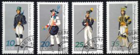 НДР, ФРН ГДР, ФРГ ^/--/^ ГДР 1978 форма горняки металлурги Mi 2318-2321 ^_^^^ НДР 1978 форма гірники металурги Mi 2318-2321 - фото фото фото