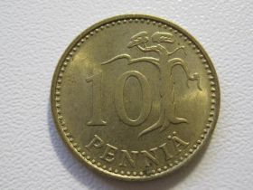 Фінляндія Финляндия ^/--/^ Финляндия 10 пенни 1972 года 1850 ^_^^^ Фінляндія 10 пенні 1972 1850 - фото фото фото