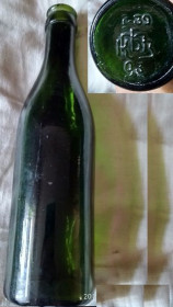 Пляшки Бутылки ^/--/^ СССР бутылка пивная, пиво, 300 грамм, 1950  год ^_^^^ СРСР пляшка пивна, пиво, 300 грам, 1950 - фото фото фото