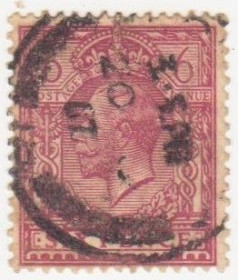 Великобританія Великобритания ^/--/^ Англия 1912  г..№ 135  гашеная ^_^^^ Англія 1912 р. No 135 гашена - фото фото фото