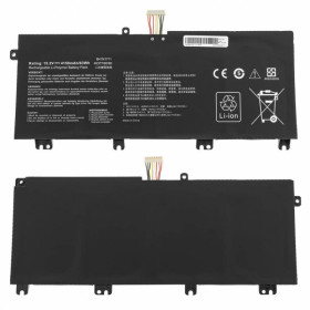 Акумулятори Аккумуляторы ^/--/^ Батарея для ноутбука ASUS B /--/ 41 /--/ N /--/ 1711 (Кабель 25 /--/ мм! ROG Strix: GL /--/ 503 /--/ VM, GL /--/ 503 /--/ VD, GL /--/ 703 /--/ VD, GL /--/ 703 /--/ VM serie - фото фото фото